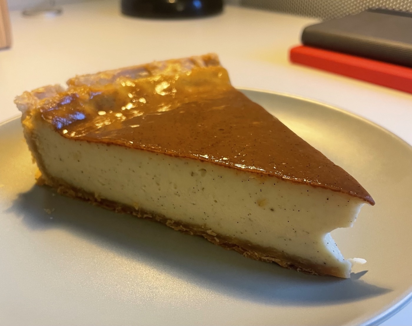 Le flan de À la Mère de Famille